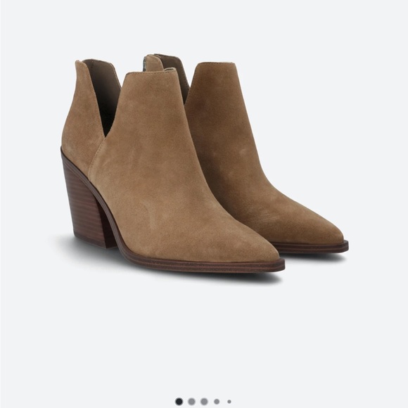 Vince camuto size 7 booties pointed toe 3” - Picture 3 of 6